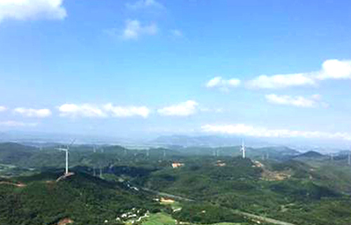 廣東陽江嶺南風電場