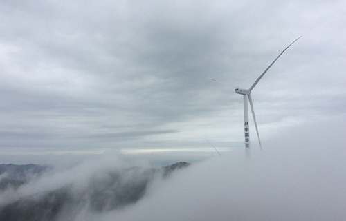 湖北華能國際隨縣界山二期風電場