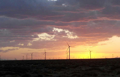 甘肅航天萬源民勤紅沙崗第二風電場