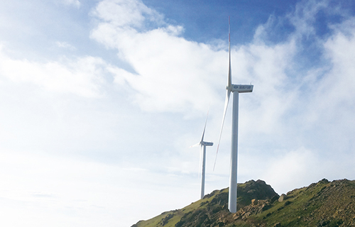 云南能投海裝會澤大海梁子超高原風場