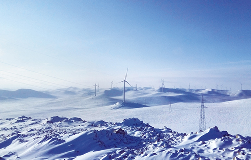 內蒙古東汽霍林河中電投夏營地風電場