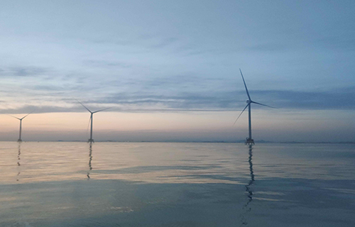 遼寧省大連市莊河海上風電場