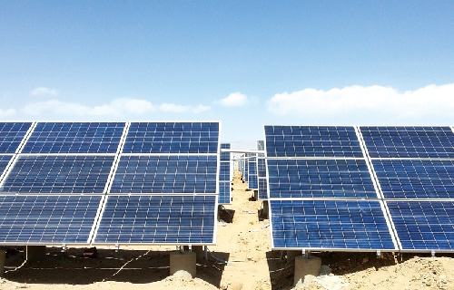 青海海南州恒基偉業(yè)共和20MW并網(wǎng)光伏電站