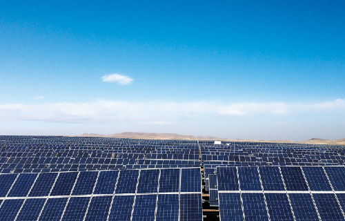內蒙古國電察右前旗二期30MW光伏電站