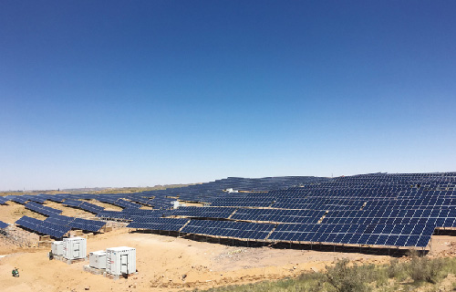 寧夏中廣核中衛天云光伏電站