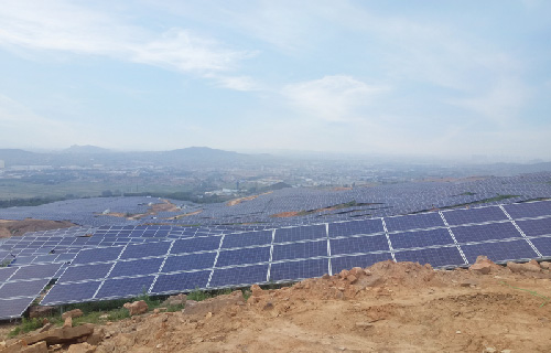 山東華夏淄博昆侖光伏電站
