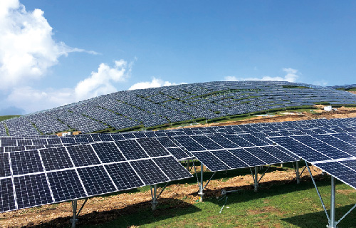 云南省巧家縣藥山鎮(zhèn)光伏電站