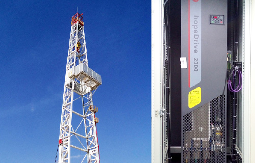 HD2000水冷多傳變頻器通過石油鉆井驗(yàn)收測試