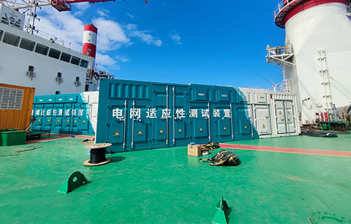 廣東汕尾某海上風電場并網性能測試