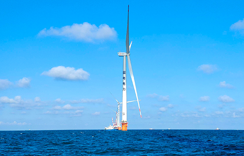 浙江寧波象山縣鶴浦鎮象山一號海上風電場