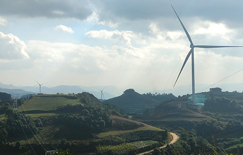 云南省玉溪市華寧縣起則風電場