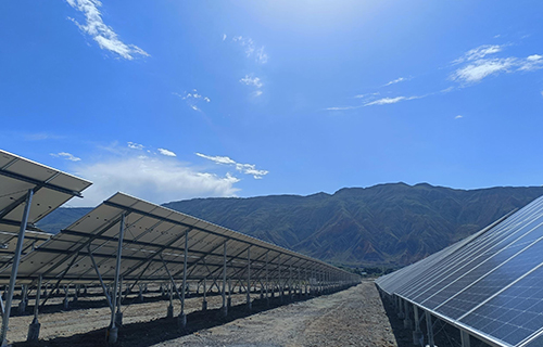 青海省同仁市11MW光伏扶貧項目修復工程