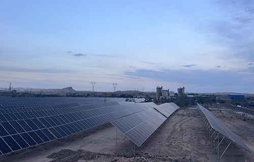 寧夏石嘴山自發自用分布式光伏項目