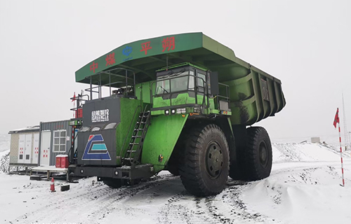 山西朔州某露天礦自卸車應用項目