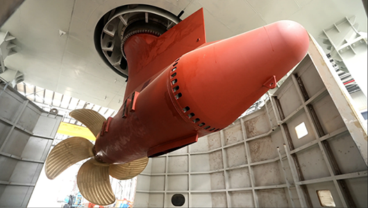 海外極地氣象科考船ARC7等級(jí)吊艙項(xiàng)目