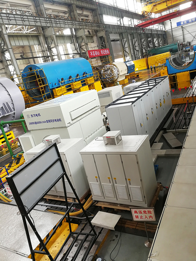 5-HD8000變頻器配套國內首臺24MW級6000r min管道壓縮機用同步電動機順利完成鑒定試驗-內容圖3.jpg